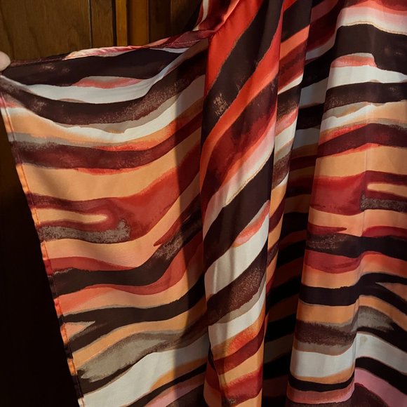 Dana Buchman Silky Poncho Style Top Plus Size 2XL - Picture 3 of 9